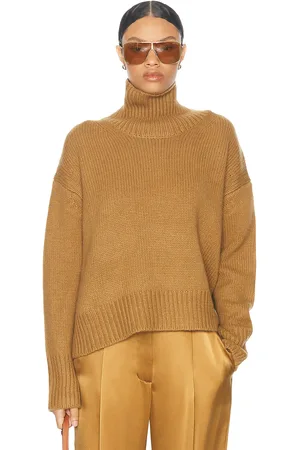 SABLYN Scarlett Mock Neck Drop Shoulder Sweater in