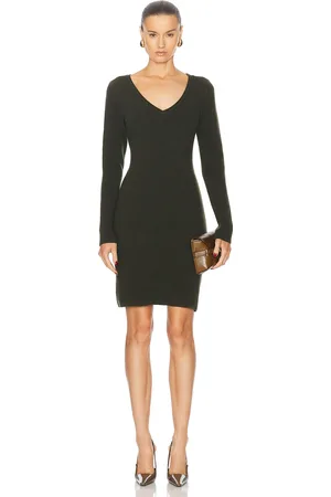 Salvatore Ferragamo Long Sleeve Sweater Dress in