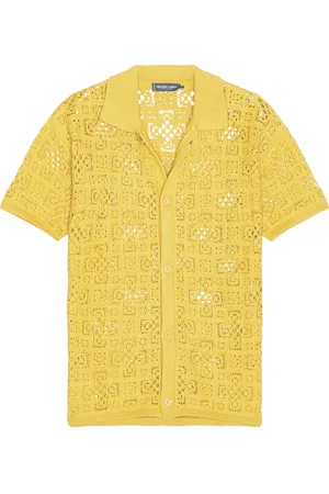 Frescobol Carioca Raul Crochet Cardigan Shirt in