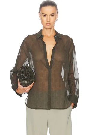 Salvatore Ferragamo Long Sleeve Top in