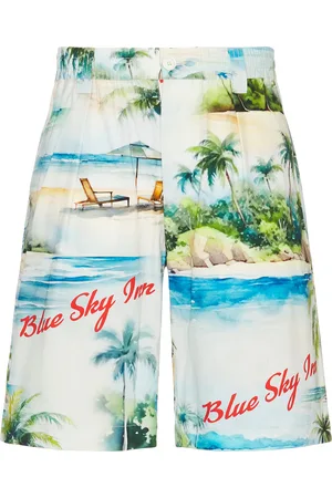 BLUE SKY INN Island Poplin Shorts in