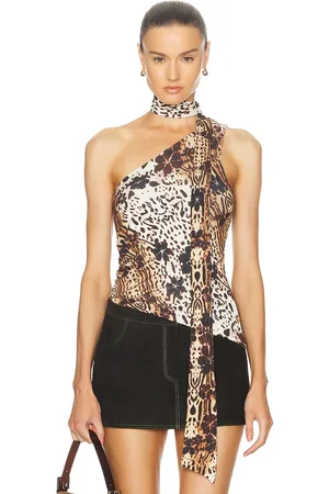 SIEDRES For FWRD One Shoulder Tank Top in