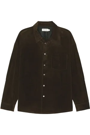Frame Relaxed Corduroy Overshirt in