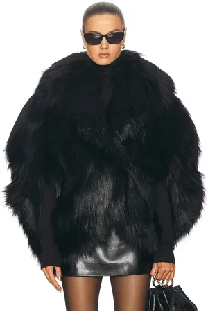 Givenchy Faux Fur Coat in