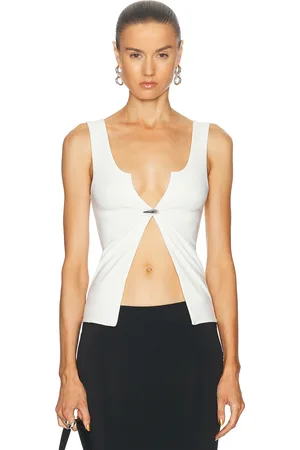 Grace Shark Teeth Tank Top in