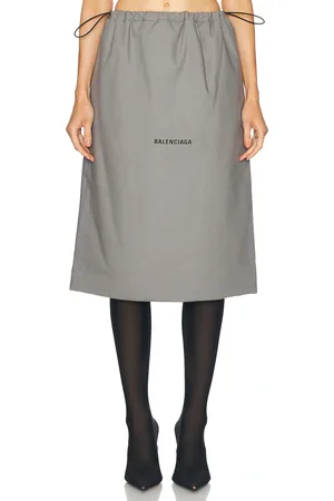 Balenciaga Shoe Bag Skirt in Grey