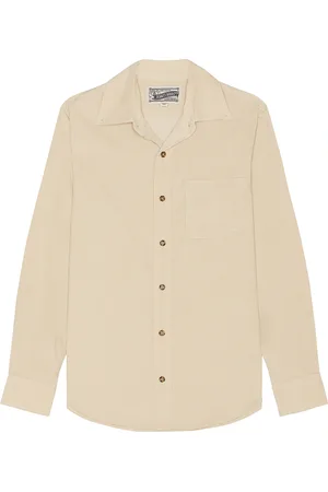 Schott NYC Pinwale Button Up Shirt in