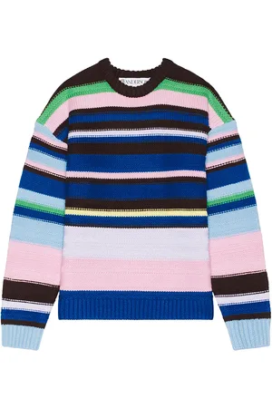 J.W.Anderson Multi Stripe Crew Neck Jumper in