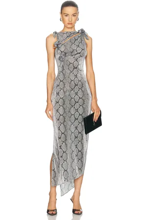 COPERNI Asymmetric Flower Gown in