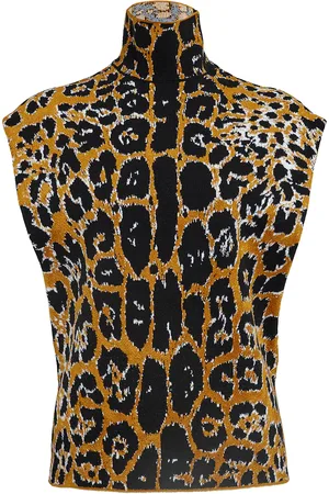Alaïa Leopard Top in