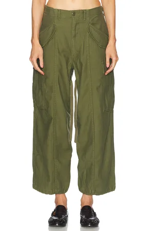 R13 Cropped Cargo in