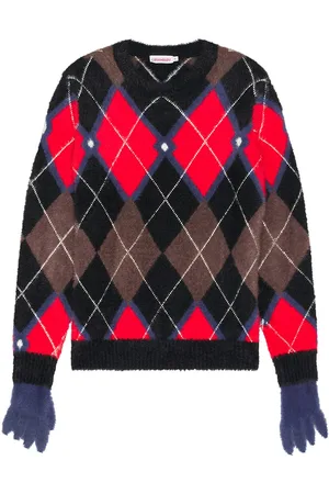 Charles Jeffrey Loverboy Fluffy Gloves Jumper in