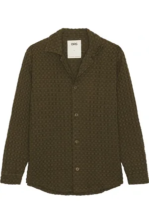 Oas Waffle Cuba Long Sleeve Shirt in
