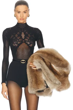 Wolford Lace Tattoo Bodysuit in