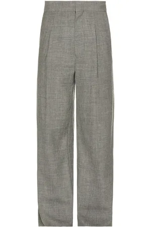 FEAR OF GOD Single Pleat Wide Leg Trousers in