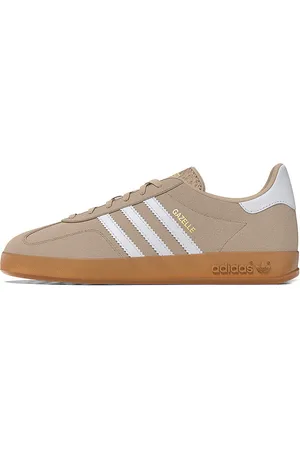 adidas Gazelle Indoor in Magic Beige White & Gum 3