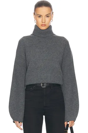 Totême Ribbed Turtleneck Sweater in