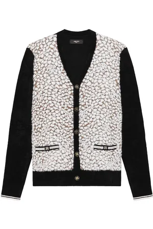 AMIRI MA Leopard Cardigan in