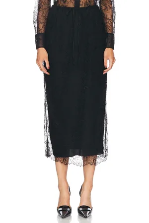VALENTINO Lace Skirt in