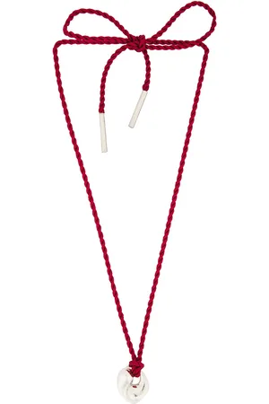 LOREN STEWART Yin Yang Cord Necklace in