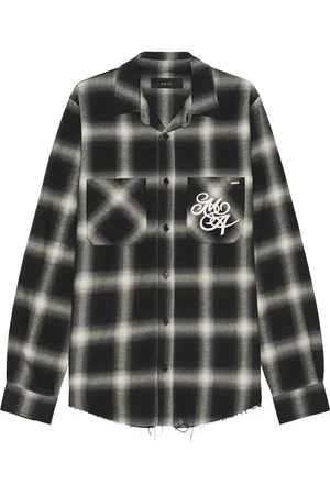 AMIRI Swirl Flannel Shirt in