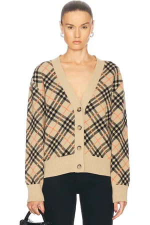 Burberry V-Neck Cardigan in