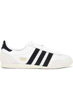 adidas Japan in Ftwr White Core Black & Gold Metallic