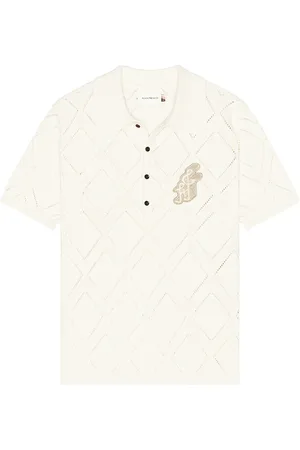 HONOR THE GIFT Diamond Knit Polo in