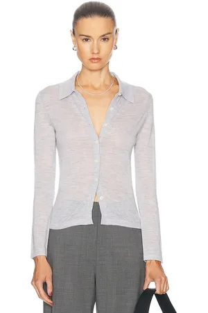 Guest In Residence Long Sleeve Cashmere Shirt in