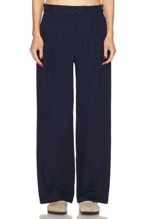 WAO Wide Leg Pleated Trouser in