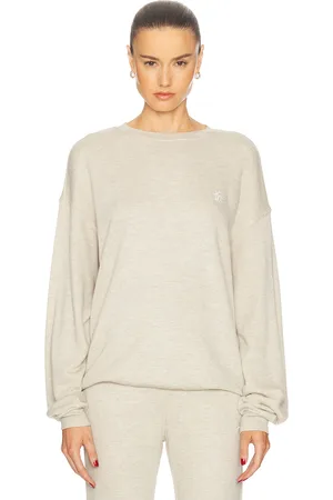 ÉTERNE Oversized Crewneck Sweatshirt in