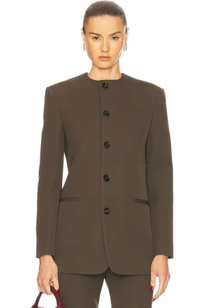 Bottega Veneta Collarless Blazer in