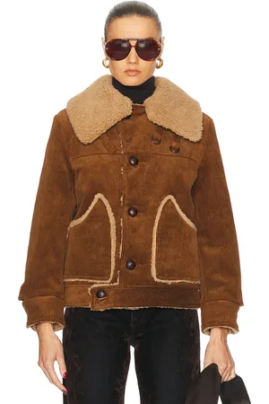 R13 Oversized Collar Jacket in