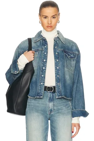 GRLFRND Michaela Denim Shirt in