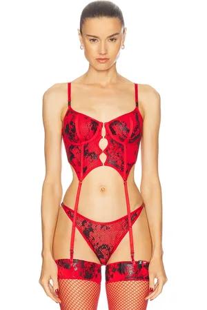 Diesel X SAVAGE FENTY by RIHANNA Fishnet Bustier in