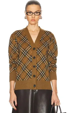 Burberry V-Neck Cardigan in