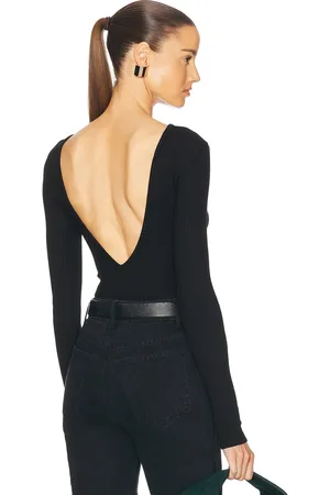 AGOLDE Bridget V Back Bodysuit in