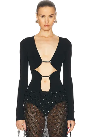 CHRISTOPHER ESBER Bracket Knit Bodysuit in