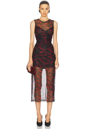 SIMON MILLER Kinny Mesh Dress in