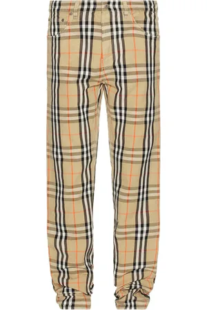 Burberry Icon Check Trouser in