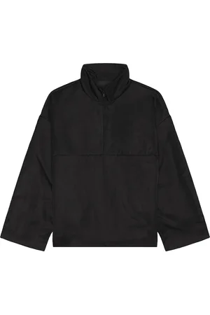 FEAR OF GOD Textured Nylon Halfzip Pullover in