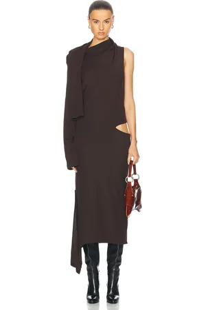 Courrèges Off-Shoulder Dress in