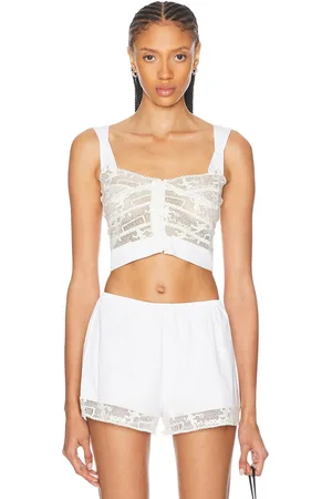 BODE Tennis Lace Tank Top in