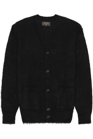 Beams Cardigan Stretch Mohair in