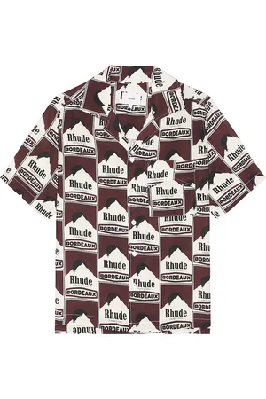 Rhude Moonlight Bordeaux Shirt in
