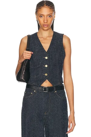 Ganni Denim Wasitcoat in
