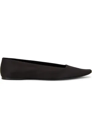 Saint Laurent Poppy Ballerina Flat in