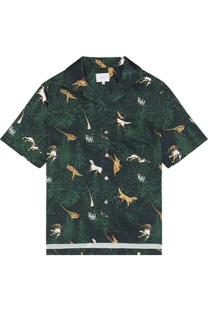 Rhude Scramble Dog Print Shirt in