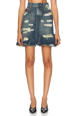 Marc Jacobs Fluted Mini Skirt in