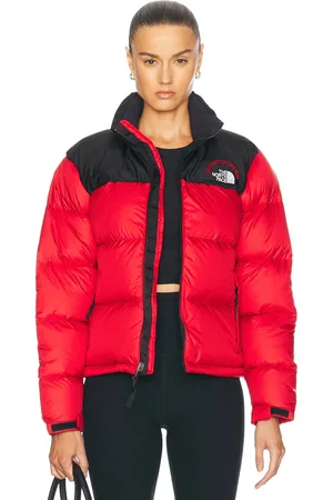 The North Face 1996 Retro Nuptse Jacket in TNF Red, TNF Black & TNF in